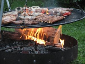 Direktes Grillen